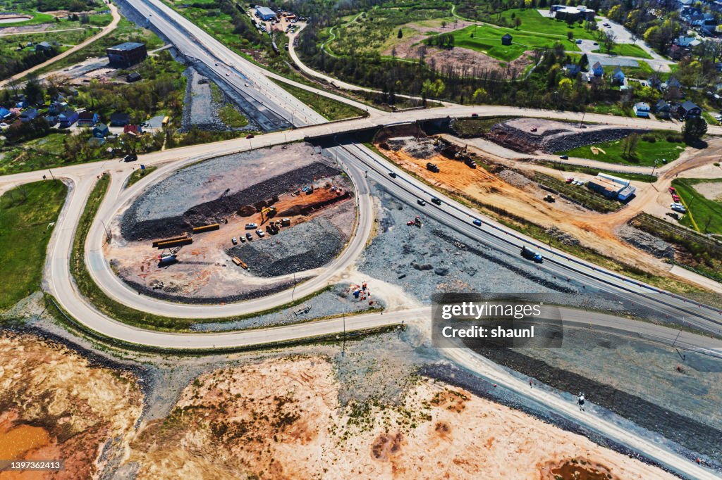 Highway Construction Site
