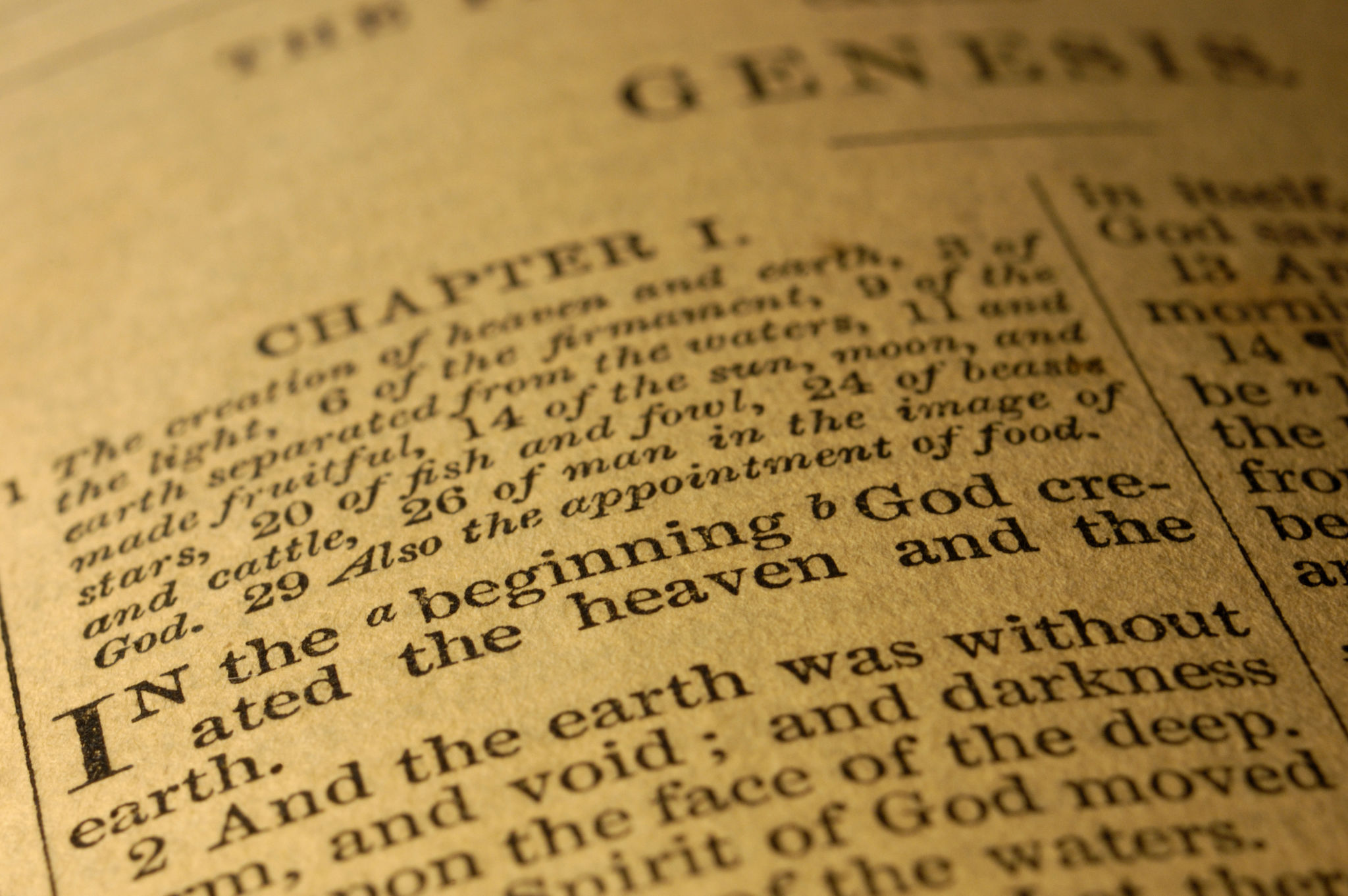 creation bible