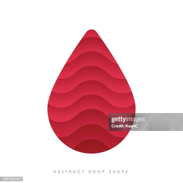 bildbanksillustrationer, clip art samt tecknat material och ikoner med abstract blood drop vector stock illustration - anemia