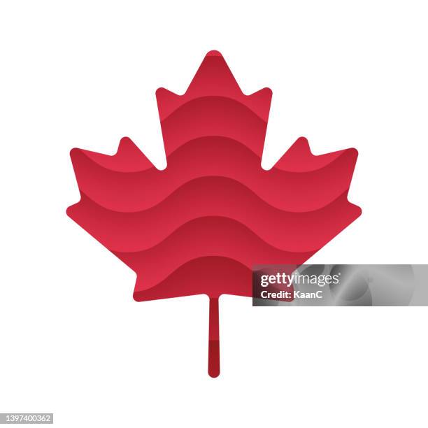 ilustraciones, imágenes clip art, dibujos animados e iconos de stock de icono de hoja de arce. símbolo canadiense. ilustración vectorial. ilustración de stock - arce rojo