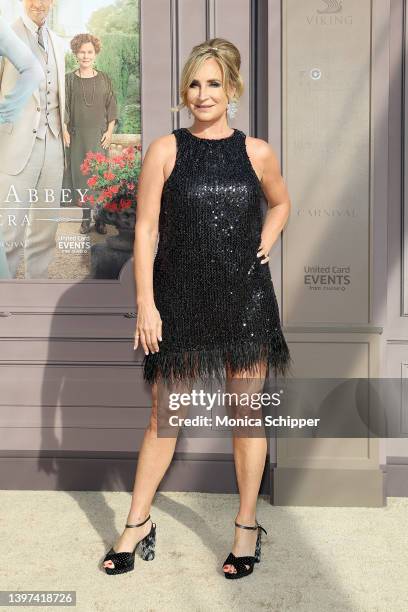 Sonja Morgan attends the "Downton Abbey: A New Era" New York Premiere at the Metropolitan Opera House on May 15, 2022 in New York City.