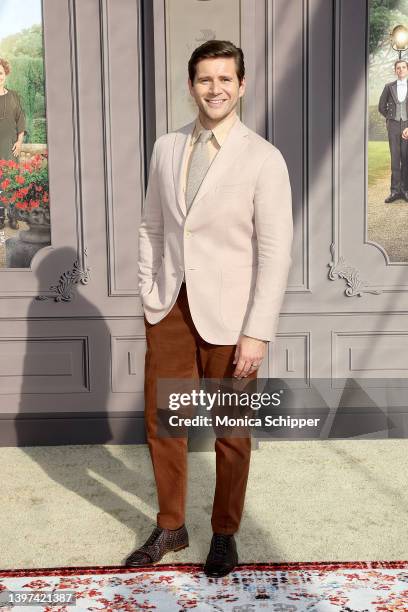 Allen Leech attends the "Downton Abbey: A New Era" New York Premiere at the Metropolitan Opera House on May 15, 2022 in New York City.