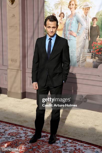 Hugh Dancy attends the "Downton Abbey: A New Era" New York Premiere at the Metropolitan Opera House on May 15, 2022 in New York City.