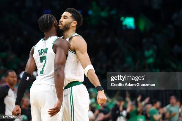 jayson tatum and jaylen brown Boston celtics, Boston celtics wallpaper, Boston celtics basketball