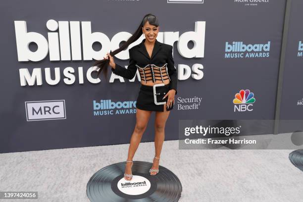 Liza Koshy attends the 2022 Billboard Music Awards at MGM Grand Garden Arena on May 15, 2022 in Las Vegas, Nevada.