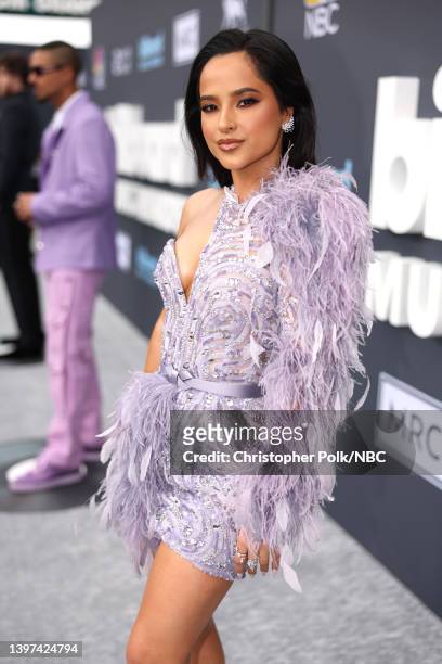 May 15: 2022 BILLBOARD MUSIC AWARDS -- Pictured: Becky G arrives to the 2022 Billboard Music Awards held at the MGM Grand Garden Arena on May 15,...