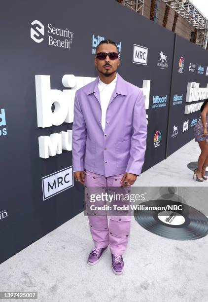 May 15: 2022 BILLBOARD MUSIC AWARDS -- Pictured: Quincy Brown arrives to the 2022 Billboard Music Awards held at the MGM Grand Garden Arena on May...