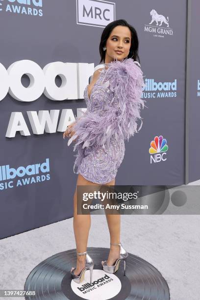 Becky G attends the 2022 Billboard Music Awards at MGM Grand Garden Arena on May 15, 2022 in Las Vegas, Nevada.