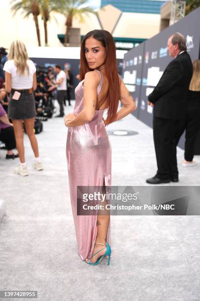 May 15: 2022 BILLBOARD MUSIC AWARDS -- Pictured: Anitta arrives to the 2022 Billboard Music Awards held at the MGM Grand Garden Arena on May 15,...