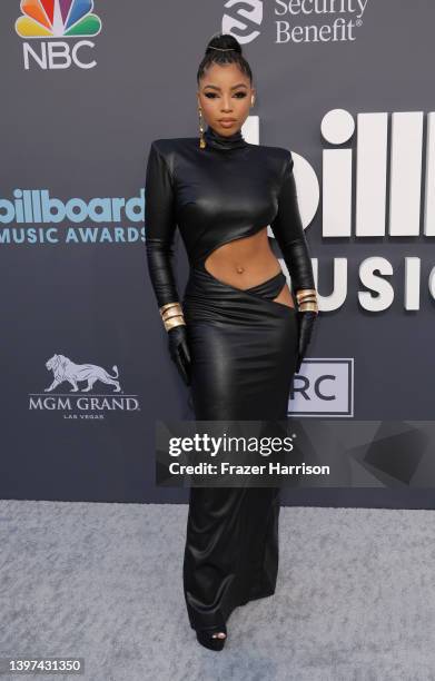 Chloe Bailey attends the 2022 Billboard Music Awards at MGM Grand Garden Arena on May 15, 2022 in Las Vegas, Nevada.