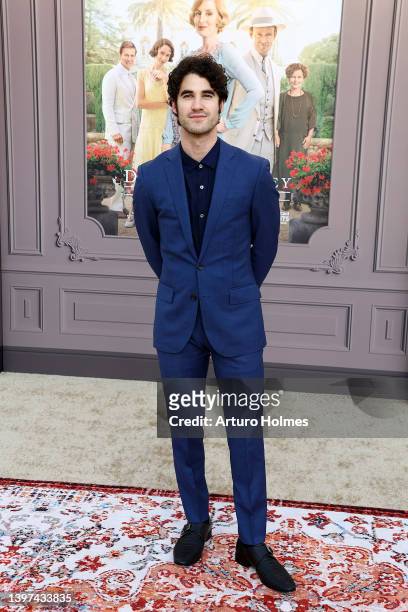 Darren Criss attends the "Downton Abbey: A New Era" New York Premiere at the Metropolitan Opera House on May 15, 2022 in New York City.
