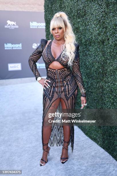 Mary J. Blige attends the 2022 Billboard Music Awards at MGM Grand Garden Arena on May 15, 2022 in Las Vegas, Nevada.