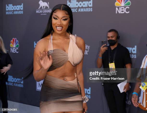 Megan Thee Stallion attends the 2022 Billboard Music Awards at MGM Grand Garden Arena on May 15, 2022 in Las Vegas, Nevada.