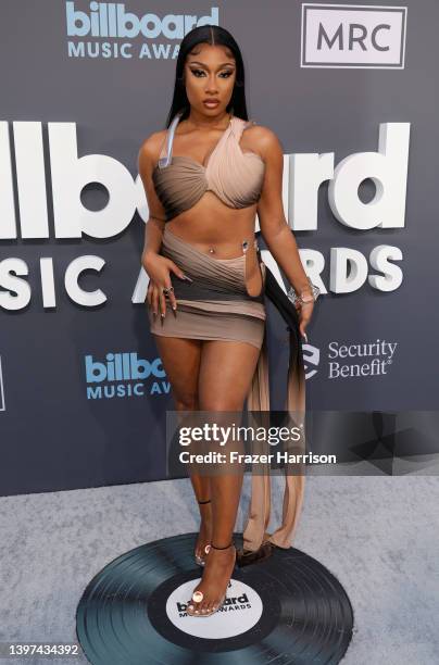 Megan Thee Stallion attends the 2022 Billboard Music Awards at MGM Grand Garden Arena on May 15, 2022 in Las Vegas, Nevada.