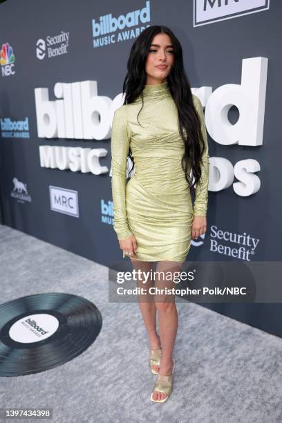 May 15: 2022 BILLBOARD MUSIC AWARDS -- Pictured: Dixie D’Amelio arrives to the 2022 Billboard Music Awards held at the MGM Grand Garden Arena on May...