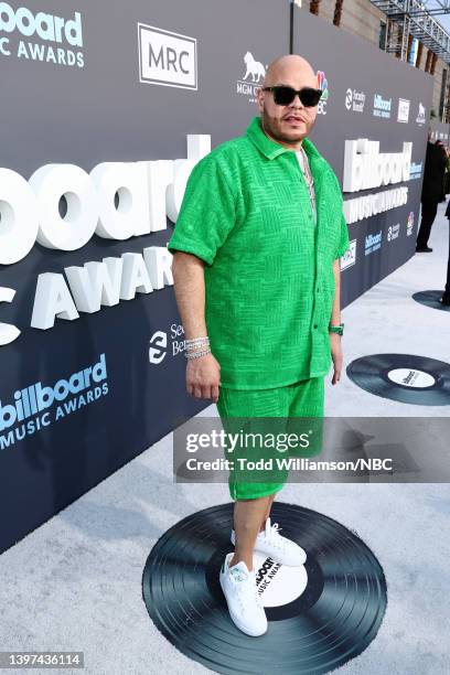 May 15: 2022 BILLBOARD MUSIC AWARDS -- Pictured: Fat Joe arrives to the 2022 Billboard Music Awards held at the MGM Grand Garden Arena on May 15,...