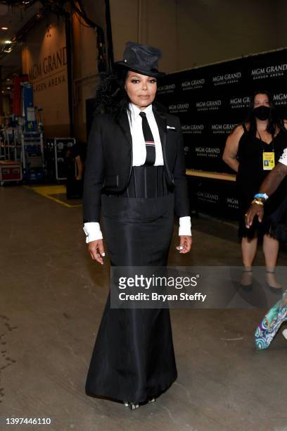 Janet Jackson attends the 2022 Billboard Music Awards at MGM Grand Garden Arena on May 15, 2022 in Las Vegas, Nevada.