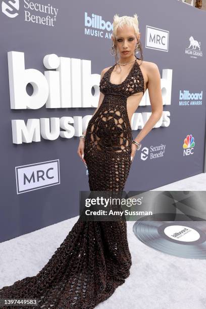 Jazelle attends the 2022 Billboard Music Awards at MGM Grand Garden Arena on May 15, 2022 in Las Vegas, Nevada.