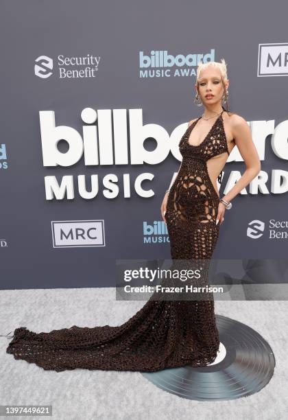 Jazelle attends the 2022 Billboard Music Awards at MGM Grand Garden Arena on May 15, 2022 in Las Vegas, Nevada.