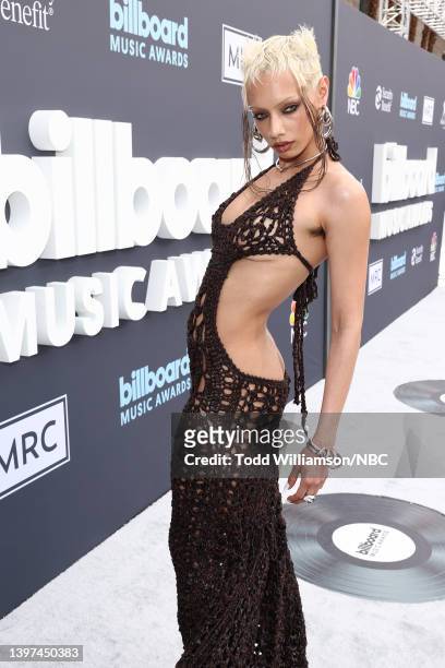 May 15: 2022 BILLBOARD MUSIC AWARDS -- Pictured: Jazelle arrives to the 2022 Billboard Music Awards held at the MGM Grand Garden Arena on May 15,...