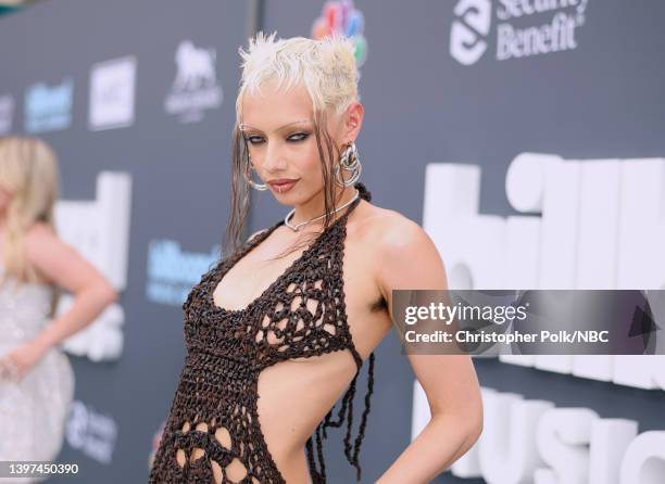 May 15: 2022 BILLBOARD MUSIC AWARDS -- Pictured: Jazelle arrives to the 2022 Billboard Music Awards held at the MGM Grand Garden Arena on May 15,...