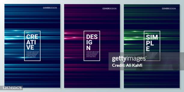 abstract colorful light speed background - car decoration stock illustrations