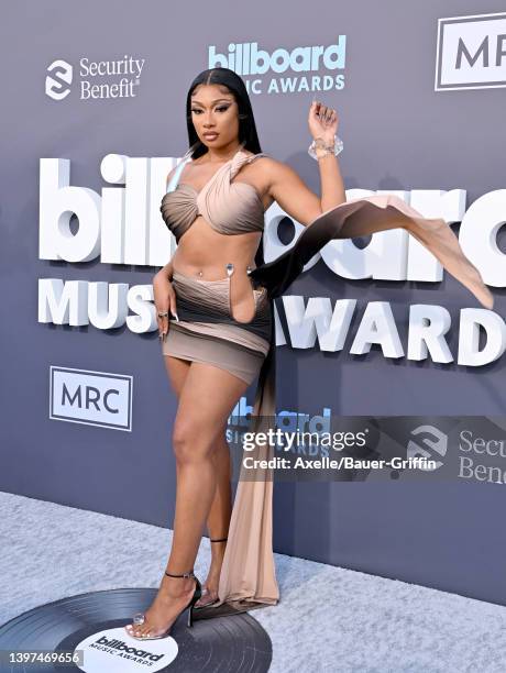 Megan Thee Stallion attends the 2022 Billboard Music Awards at MGM Grand Garden Arena on May 15, 2022 in Las Vegas, Nevada.