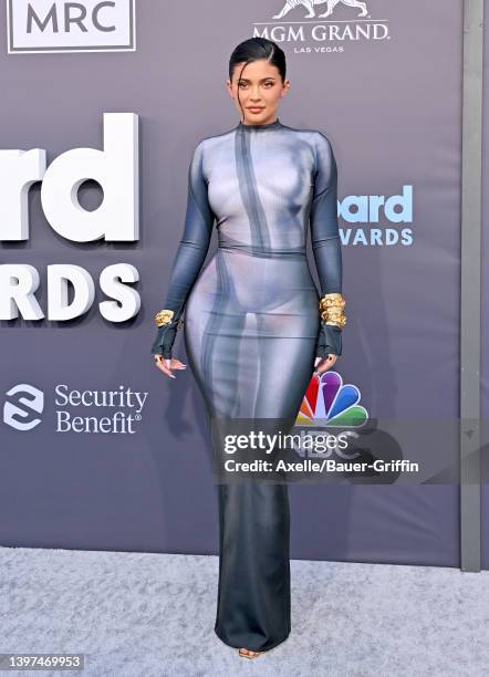 Kylie Jenner attends the 2022 Billboard Music Awards at MGM Grand Garden Arena on May 15, 2022 in Las Vegas, Nevada.