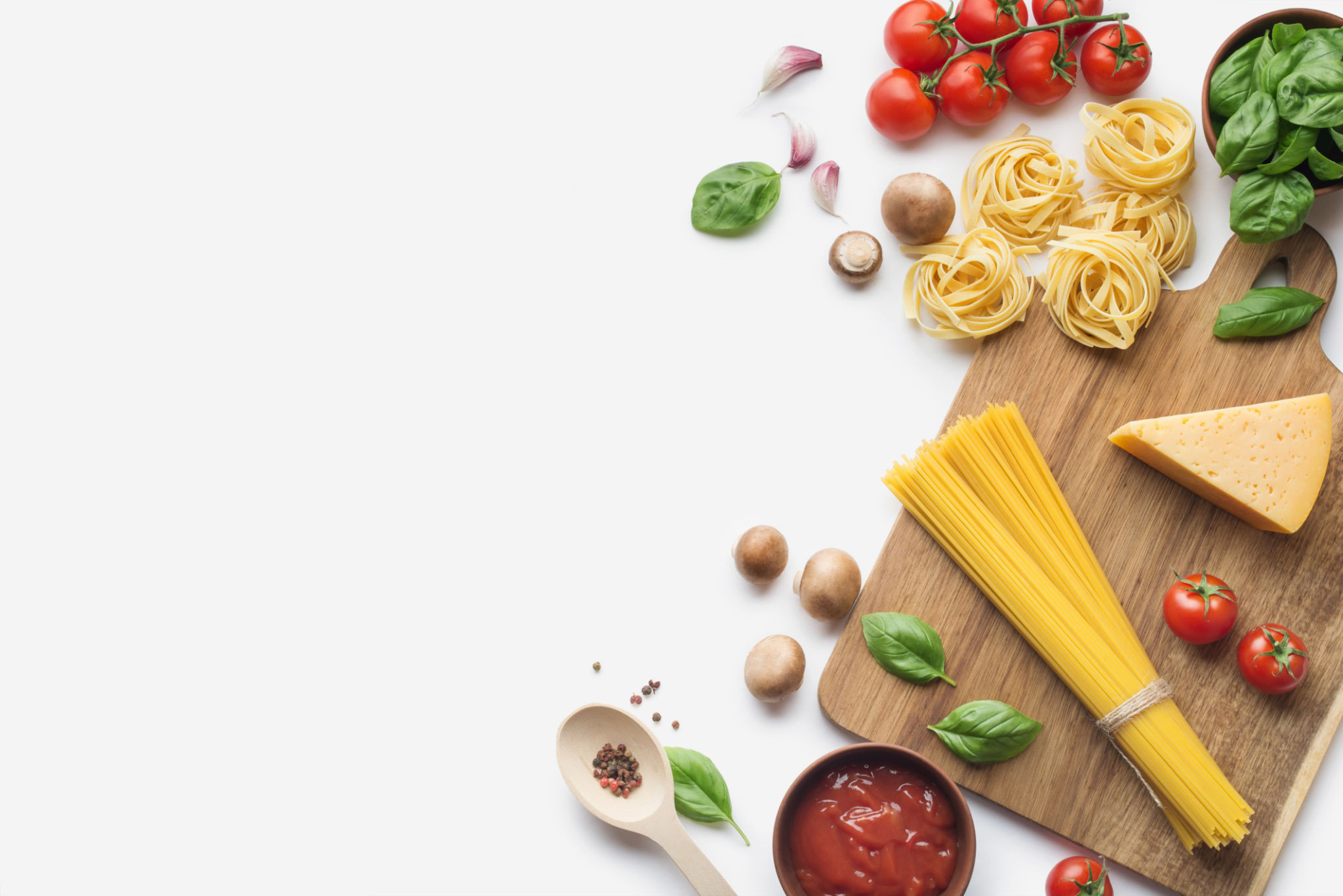 modern pasta ingredients