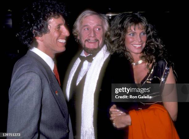 Music Producer Richard Perry, Actor Richard Harris, and Actress Ann Turkel attend the Electra/Asylum Records' Party for Music Producer Richard Perry...