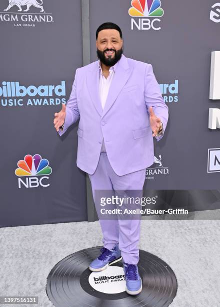 Khaled attends the 2022 Billboard Music Awards at MGM Grand Garden Arena on May 15, 2022 in Las Vegas, Nevada.
