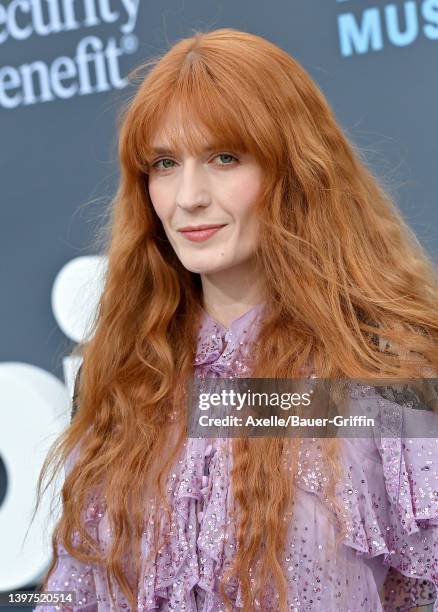 Florence Welch attends the 2022 Billboard Music Awards at MGM Grand Garden Arena on May 15, 2022 in Las Vegas, Nevada.