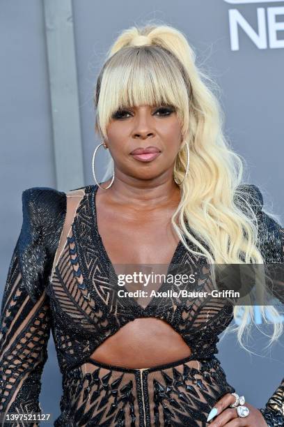 Mary J. Blige attends the 2022 Billboard Music Awards at MGM Grand Garden Arena on May 15, 2022 in Las Vegas, Nevada.