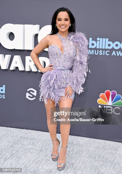 Becky G attends the 2022 Billboard Music Awards at MGM Grand Garden Arena on May 15, 2022 in Las Vegas, Nevada.