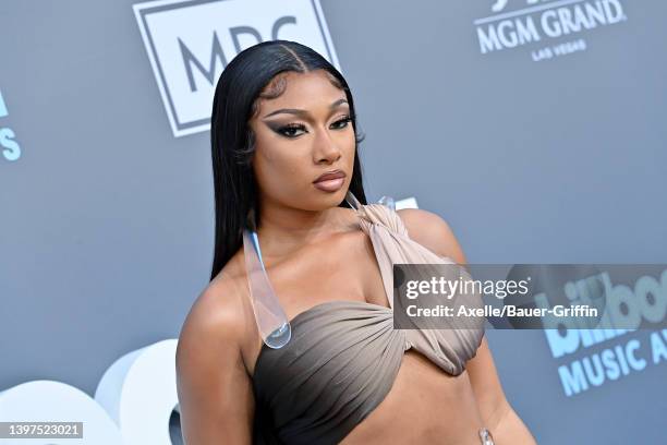 Megan Thee Stallion attends the 2022 Billboard Music Awards at MGM Grand Garden Arena on May 15, 2022 in Las Vegas, Nevada.