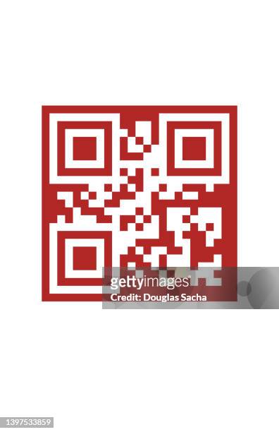 qr barcode - qrコード ストックフォトと画像
