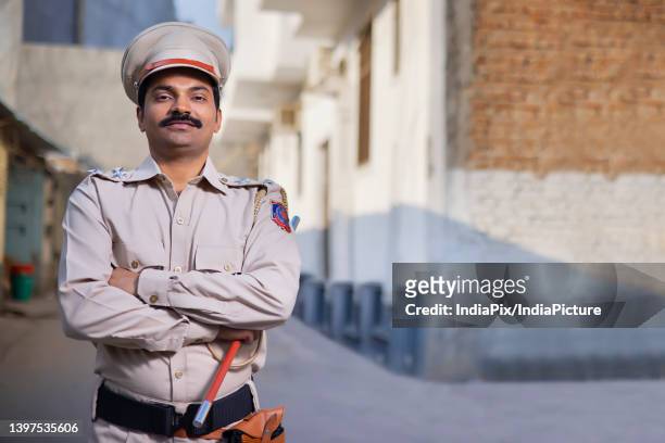 Indian Police Officer Image With Uniform Photos and Premium High Res  Pictures - Getty Images