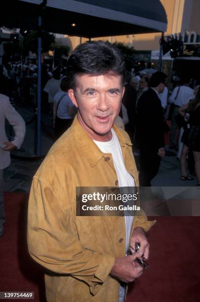 Actor Alan Thicke attending the premiere of "G.I. Jane" on August 6, 1997 at Mann Village Theater in Westwood, California.
