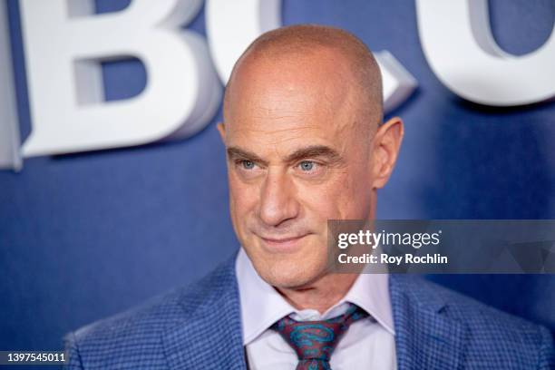 Christopher Meloni attends the 2022 NBCUniversal Upfront at Mandarin Oriental Hotel at Radio City Music Hall on May 16, 2022 in New York City.