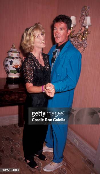 Actor Alan Thicke and actress Joanna Kerns attending "Mauna Lani Celebrity Sports Invitational" on May 13, 1992 at the Ritz Carlton Hotel in Mauna...