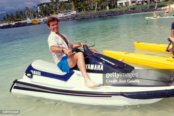 Actor Alan Thicke attending "Mauna Lani Celebrity Sports Invitational" on May 16, 1991 in Mauna Lani, Hawaii.