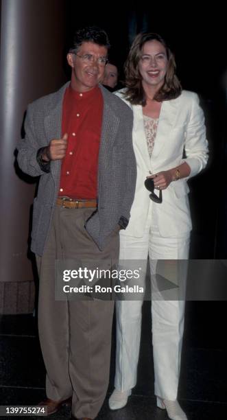 Actor Alan Thicke and wife Gina Tolleson attending the screening of "Mystery of Rampo" on May 9, 1995 at the Director's Guild Theater in Hollywood,...