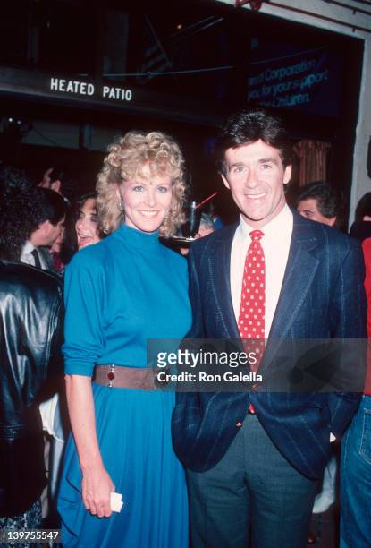 Actor Alan Thicke and wife Joanna Kerns attending "Find The Children Benefit" on April 1, 1986 at Club 22 in Los Angeles, California.
