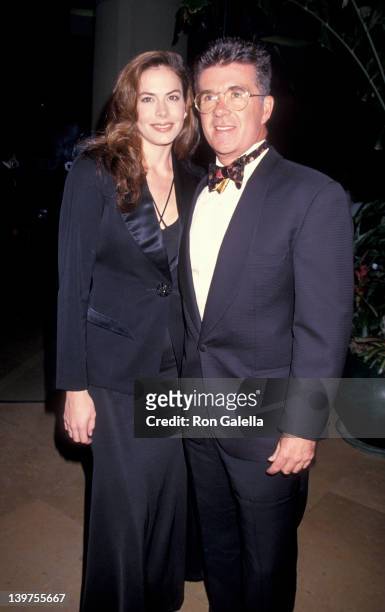Actor Alan Thicke and wife Gina Tolleson attending 10th Annual American Cinema Awards on February 6, 1994 at the Beverly Hilton Hotel in Beverly...