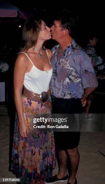 Actor Alan Thicke and wife Gina Tolleson attending "Dunn's River Celebrity Sports Invitational" on September 29, 1993 at Sandal's Resort in Dunn's...