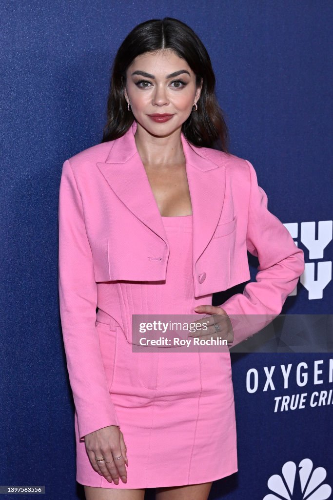 Sarah Hyland attends the 2022 NBCUniversal Upfront at Mandarin... News