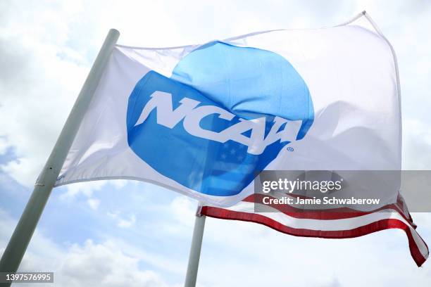 Signage during the Division III Women's Golf Championship held at Bay Oaks Country Club on May 13, 2022 in Houston, Texas.