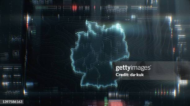 Germany Map Digital 2,675 Germany Digital Map Stock Photos, High-Res Pictures, and Images ...
