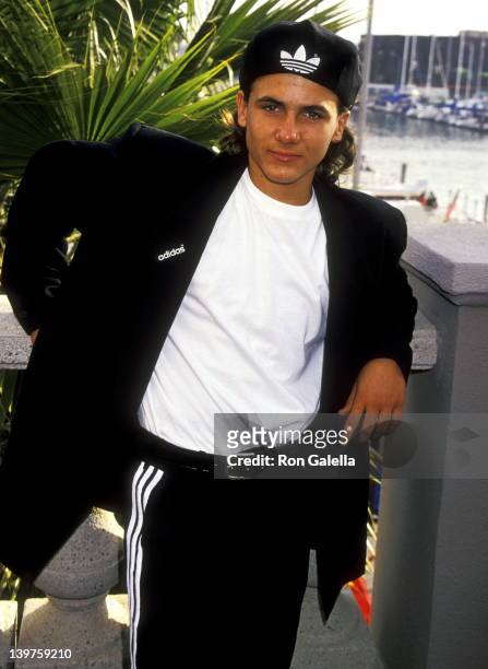Actor Jeremy Jackson attends 100th Episode Celebration of "Baywatch" on October 22, 1994 at the Ritz Carlton Hotel in Marina Del Rey, California.