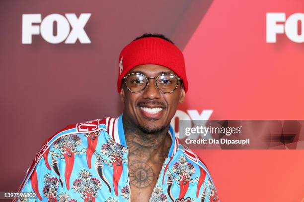 Nick Cannon attends 2022 Fox Upfront on May 16, 2022 in New York City.